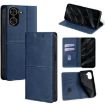 Redmi A5 4G Cow Texture Magnetic Leather Phone Case Blue 171.7mm - 1