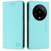 Xiaomi 14 Ultra 5G RC01 Dual-Folded RFID Leather Case Mint Green - 2