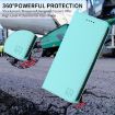 Xiaomi 14 Ultra 5G RC01 Dual-Folded RFID Leather Case Mint Green - 7