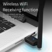 EDUP EP-AX300GS 300Mbps WiFi 6 USB Adapter - Nano Wireless Dongle Black - 6