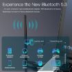 EDUP EP-AX900 900Mbps WiFi 6 Bluetooth 5.3 Dual-Band USB Adapter Black - 5
