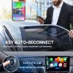 Wired to Wireless CarPlay Adapter USB Interface (Black) - 5