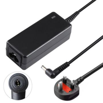 AOC Laptop Charger 19V 2.1A 43W 5.5x2.5mm UK Plug Adapter - 1