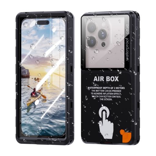 RedPepper Air Box Max 6.9" IP68 Waterproof Case for 6.9" Phone - Black - 1