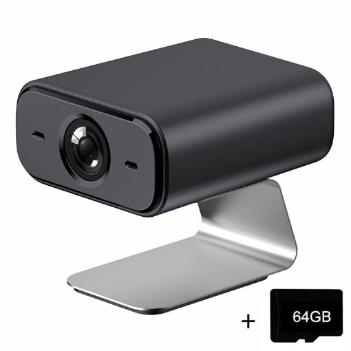 30W HD Night Vision Wireless Surveillance Camera, 64GB Memory Card - 1