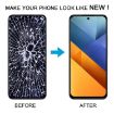 Xiaomi Poco M6 4G OEM LCD Screen Digitizer Assembly with Frame - 6