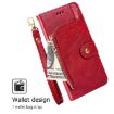 Redmi A5 4G Leather Phone Case, 171.7mm Zipper Bag - Red - 4