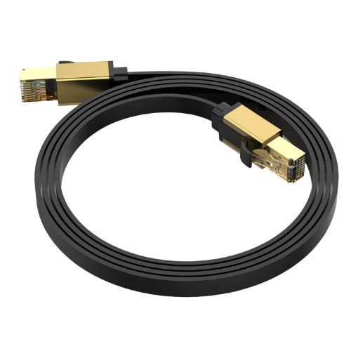 1m Cat 8 Ethernet Cable 40Gbps High Speed LAN (Gold) - 1