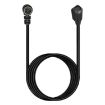 Mini DIN 7 Pin A/V Cable 0.5m (M to F Elbow) - 2