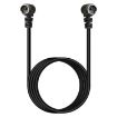 Mini DIN 6 Pin Extension Cable 0.5m Male to Male Elbow - 2