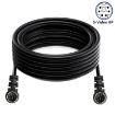Mini DIN 6 Pin Core Extension Cable 3m Male to Male Elbow - 4