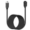 Mini DIN 6 Pin Extension Cable 0.5m (Male to Female Straight) - 2