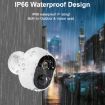 Ultra-HD Infrared Night Vision WiFi Surveillance Camera, 128GB Memory - 8