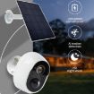 Graffit Home Ultra-HD Solar WiFi Camera, 32GB Memory, EU Plug - 4