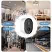 3MP HD Wireless Outdoor Surveillance Camera, WiFi, 5200mAh Battery, US Plug - 5