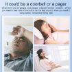 A20 Pro Waterproof Rechargeable Wireless Doorbell, EU Plug, Black - 6