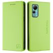 Ulefone Note 14 RC01 Grass Green RFID Leather Phone Case Dual-Folded - 2