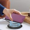 Ulefone Note 16 Pro Violet RFID Leather Phone Case Dual-Folded Magnetic - 8