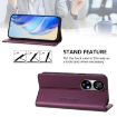 Ulefone Note 17 Pro Violet RFID Leather Phone Case Dual-Folded Magnetic - 4