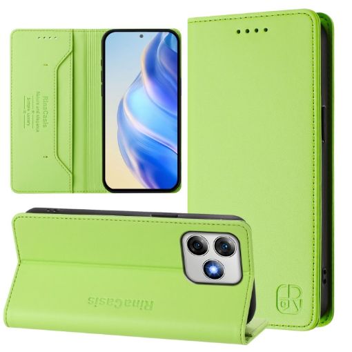 Ulefone Note 18 Ultra 5G Grass Green RFID Leather Phone Case RC01 - 1