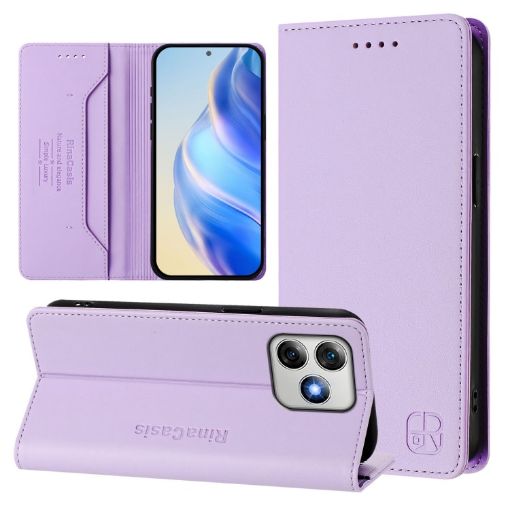 Ulefone Note 18 Ultra 5G Light Purple RFID Leather Phone Case - 1