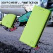 Ulefone Note 20 Pro Grass Green RFID Leather Phone Case Dual-Folded - 7
