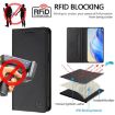 Ulefone Note 20 Pro RC01 Dual-Fold Magnetic RFID Leather Case Black - 5