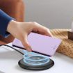 Ulefone Note 20 Pro Light Purple RFID Leather Phone Case Dual-Folded - 8