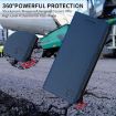 Ulefone Note 20 Pro Dark Blue RFID Leather Magnetic Phone Case - 7