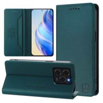 Ulefone Note 20 Pro Dark Green RFID Leather Magnetic Phone Case - 1