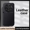 Xiaomi 14 Ultra Blue Litchi Leather Magnetic Shockproof Phone Case - 2