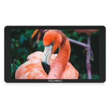 FEELWORLD P6XL 6" DSLR Camera Monitor, 4K HDMI, 1200nit, Touch Screen - 1