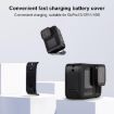 BS Plastic Battery Side Interface Cover with Silicone Plug for GoPro HERO13/12/11/10/9 - 3