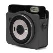 Pearly Lustre PU Leather Case for FUJIFILM Instax SQ6 Camera - Black - 5