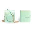FUJIFILM instax mini 12 Green Leather Case & Photo Album with Strap - 1