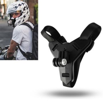 Helmet Belt Mount for GoPro, Insta360, DJI & Action Cameras - Black - 1