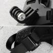 Helmet Belt Mount for GoPro, Insta360, DJI & Action Cameras - Black - 3