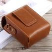 Brown PU Leather Camera Case for Canon G7X II/G9X II, Sony RX100/M2 - 2