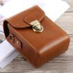 Brown PU Leather Camera Case for Canon G7X II/G9X II, Sony RX100/M2 - 3