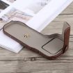 Canon EOS 5D Mark IV/III PU Leather Camera Half Case Base, Coffee - 3