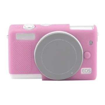 Canon EOS M200 Soft Silicone Protective Case - Pink - 1