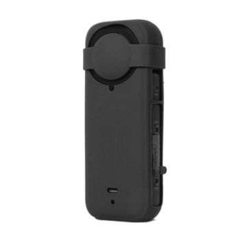 Insta360 X4 Black Silicone Protective Case with Lens Cover - 1