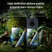 Insta360 X5/X4 STARTRC HD Tempered Glass Film 2pcs (Black) - 4