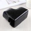 Sony A6400 Full Body Camera PU Leather Case Bag with Strap - Black - 2