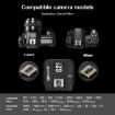 TRIOPO G2 2.4G Wireless Flash Trigger TTL High-Speed for Canon Camera - 9