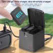 GoPro HERO13 Black 3-Battery Charging Box Storage Case - Black - 3