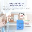 BJYSY-001 Infusion Reminder Alarm Sensor Monitor, 5 PCS, Blue - 3