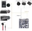 DIY Bluetooth 5.0 Audio Receiver Board MP3 Player Stereo Amplifier White - 7
