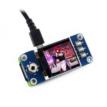 WAVESHARE 1.44" 128x128 LCD Display HAT for Raspberry Pi - 1