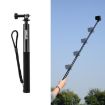 STARTRC 1.3m Handheld Extendable Pole Monopod - Black - 1